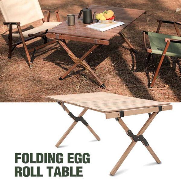 Aluminum Outdoor Picnic Folding Camping Table (3)