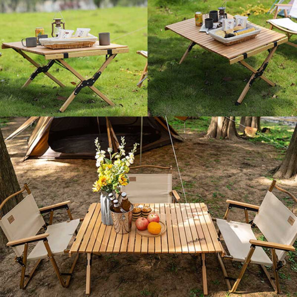 Aluminum Outdoor Picnic Folding Camping Table (4)