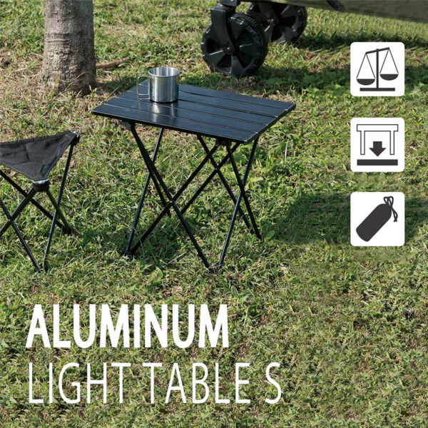 Aluminum Portable Camping Folding Outdoor Picnic Table (1)