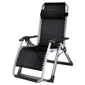 Foldable Office Lounger Recliner Zero Gravity Chair With Cushion (2)