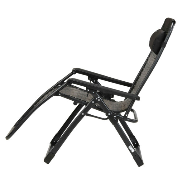 Multi Functional Adjustable Outdoor Zero Gravity Lounge Chair with Cup Holder (3)