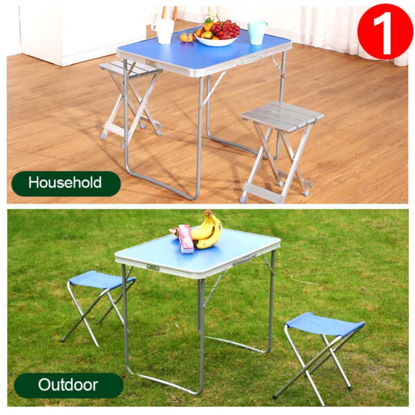 Outdoor Aluminum Folding Camping Table with Hight Adjustable Features (4)