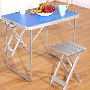 Outdoor Aluminum Folding Camping Table with Hight Adjustable Features (5)