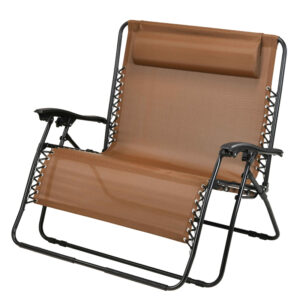 Swimming Pool Outdoor Chaise Sun Lounge Chair Stainless Steel Surface (2)